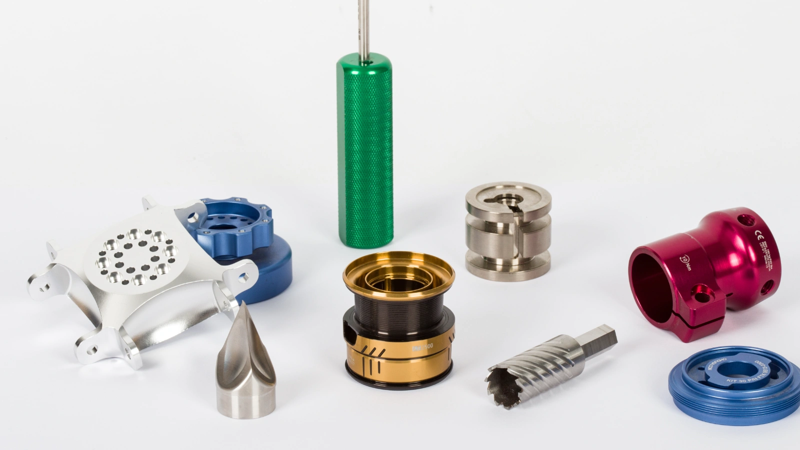 Anodized aluminium parts
