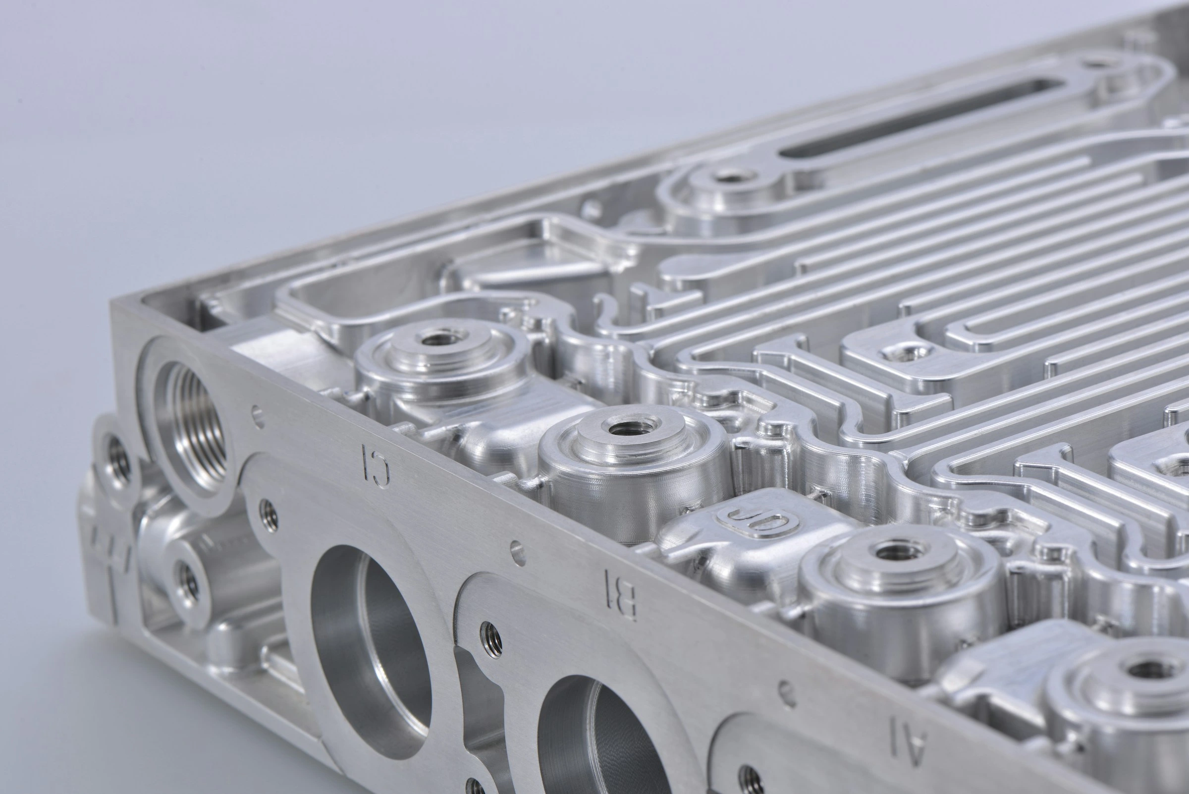 Precision CNC machined aluminium part